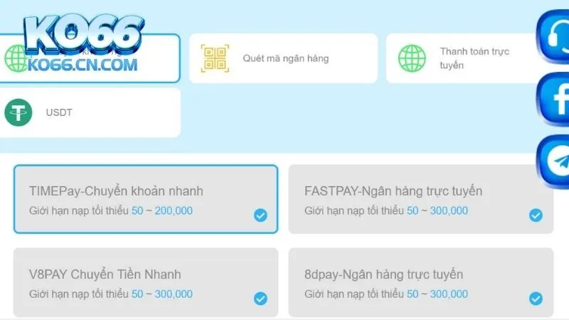 Bật mí một số lợi ích khi nạp tiền KO66