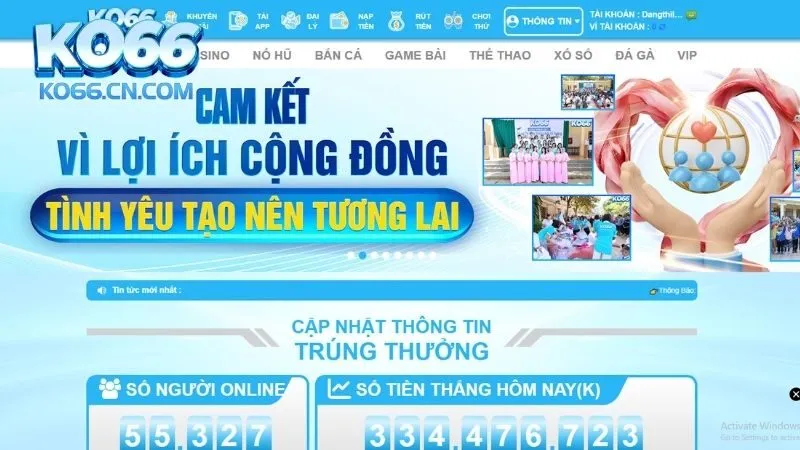 Kho trò chơi cá cược phong phú tại KO66